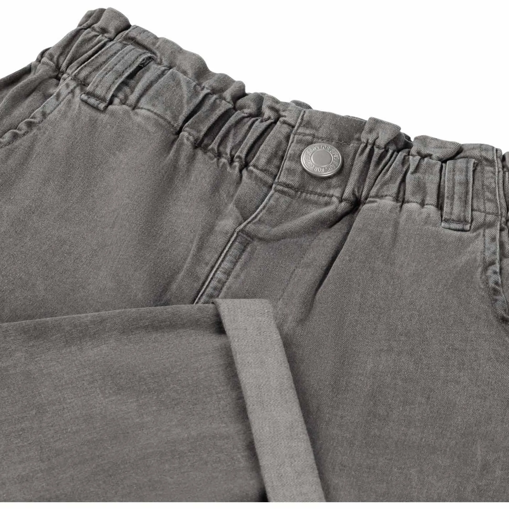 Prénatal peuter broek effen grijs