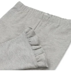 Prénatal peuter broek glitter  melee grijs