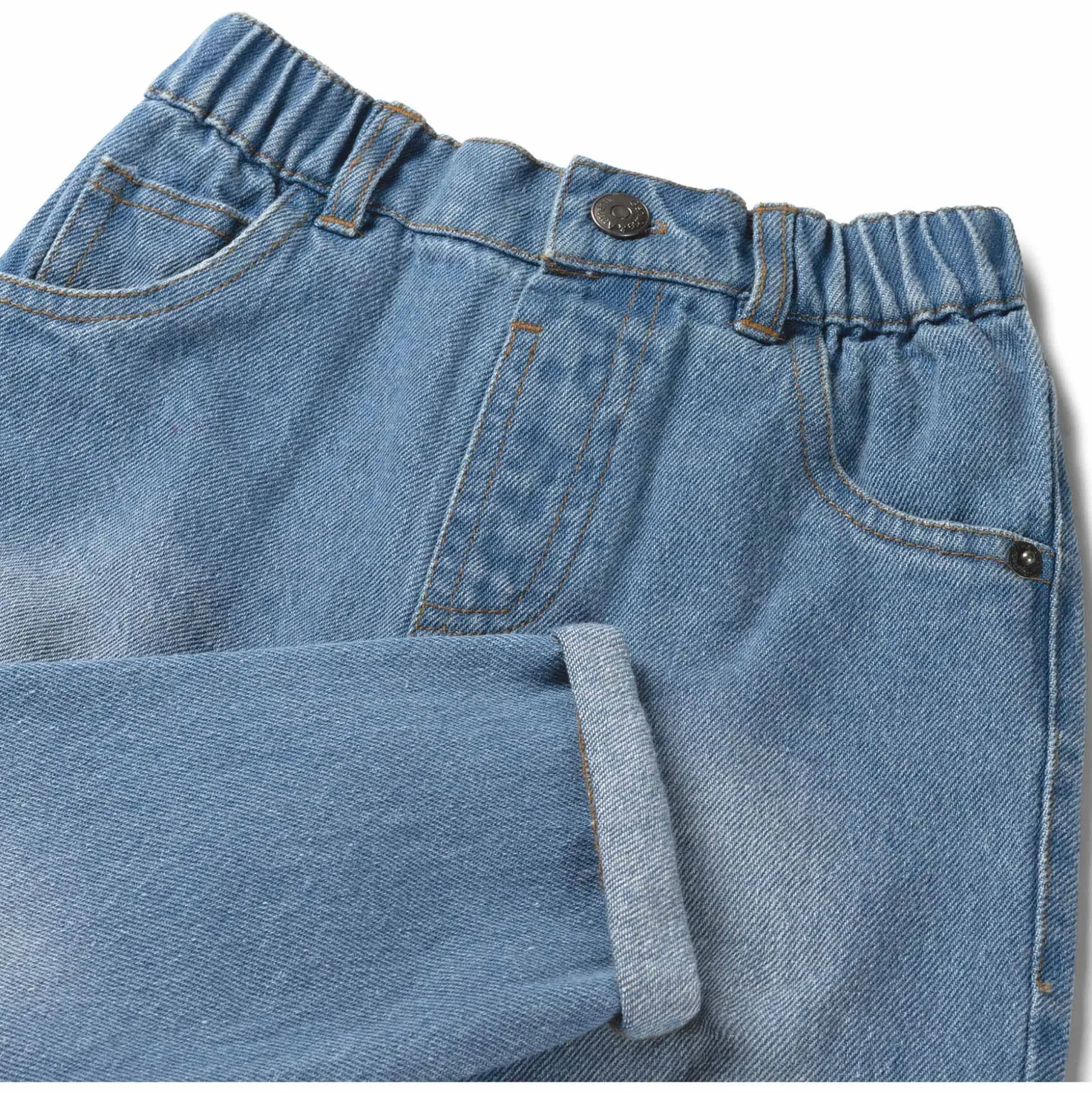 Prénatal peuter jeans effen blauw