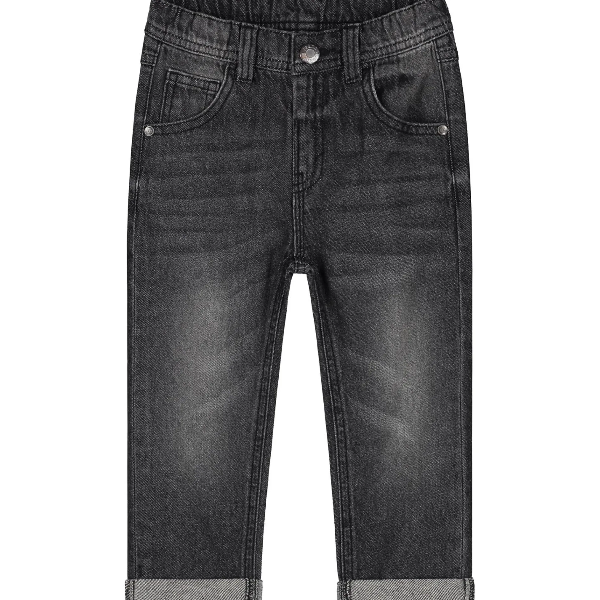 Prénatal peuter jeans loose fit effen grijs