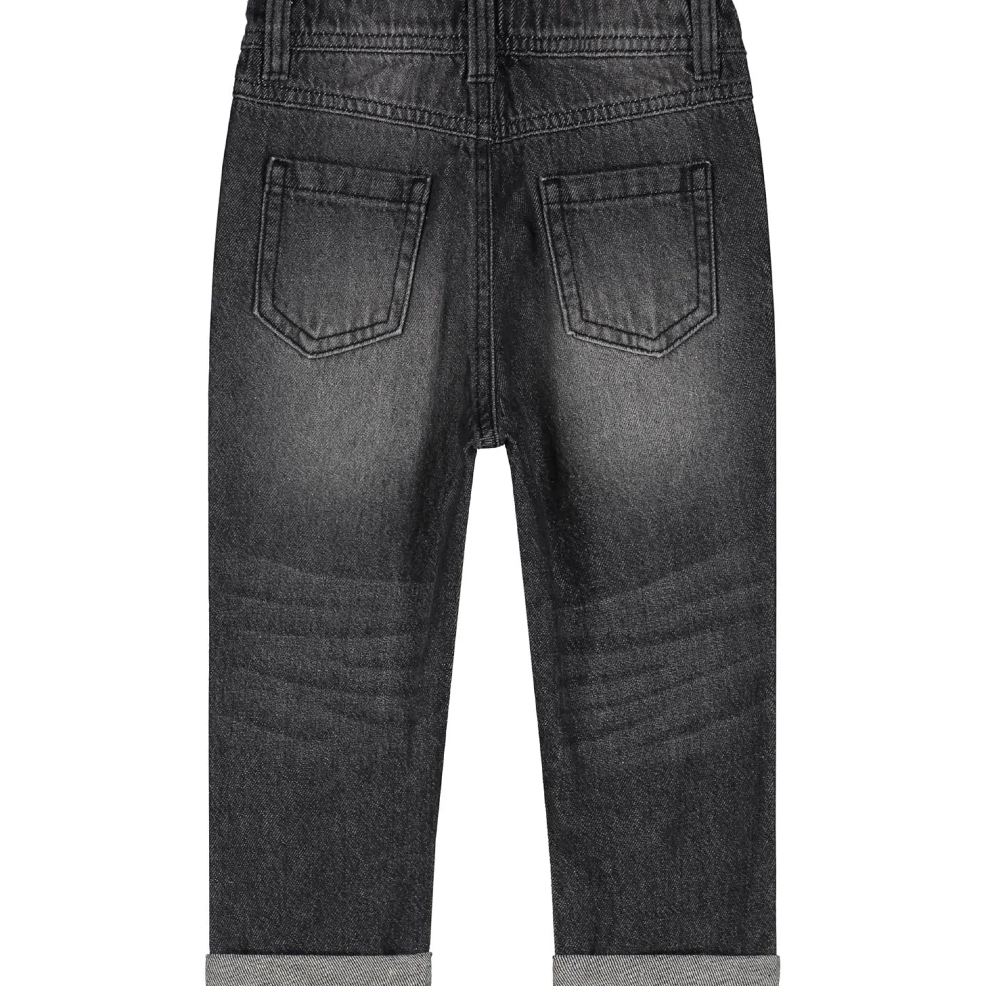 Prénatal peuter jeans loose fit effen grijs