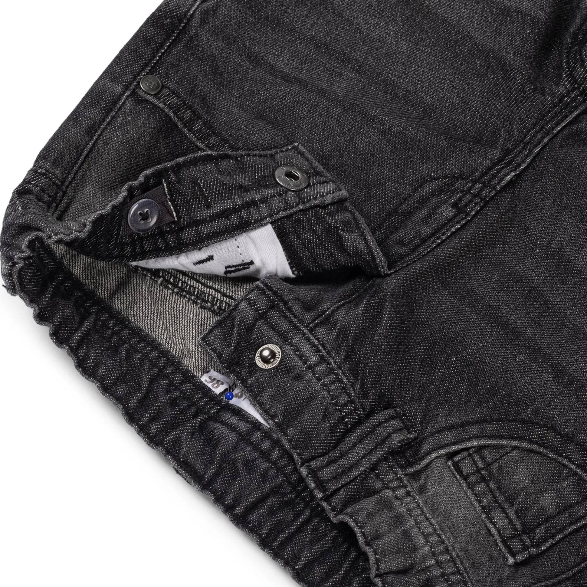 Prénatal peuter jeans loose fit effen grijs