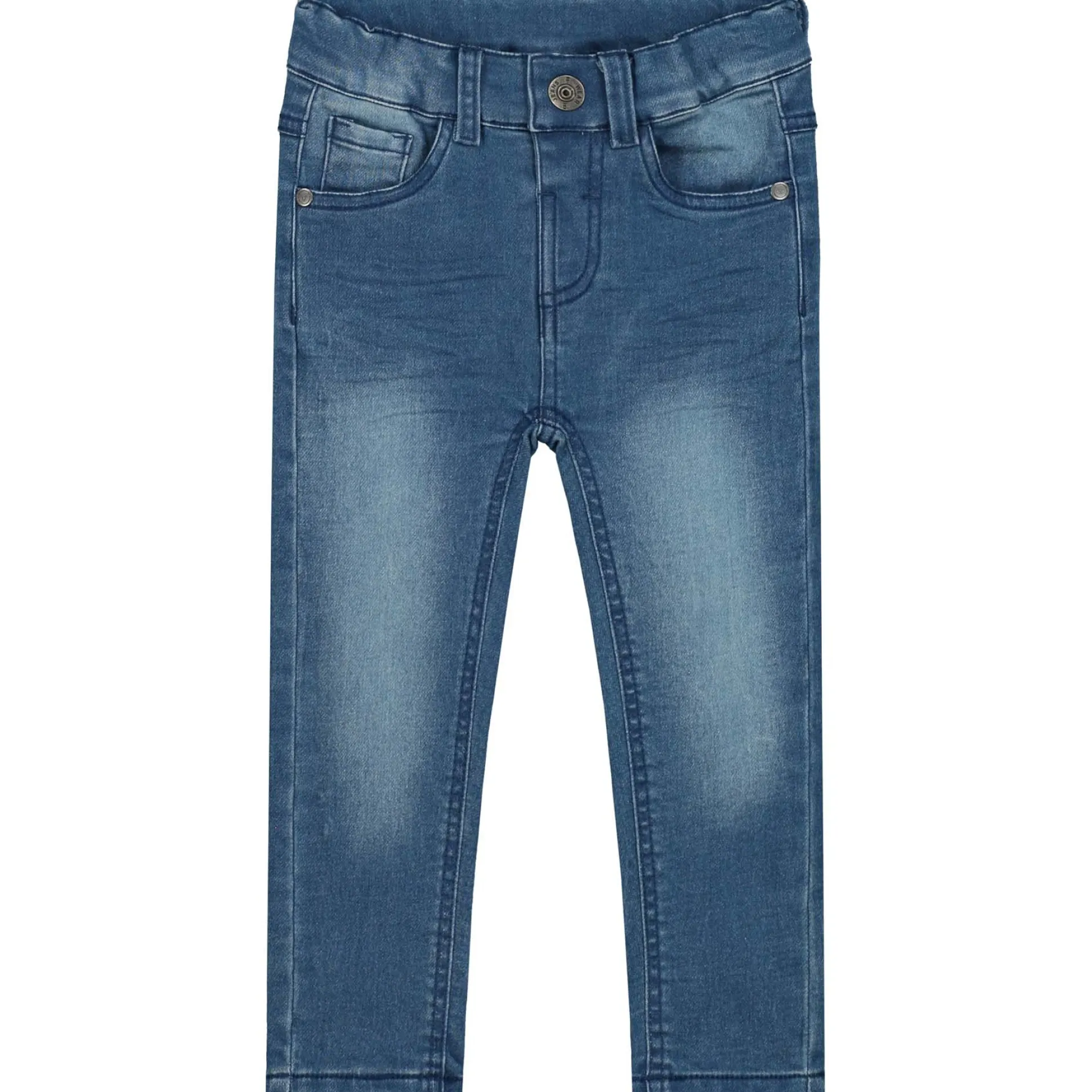 Prénatal peuter jeans slim fit effen blauw
