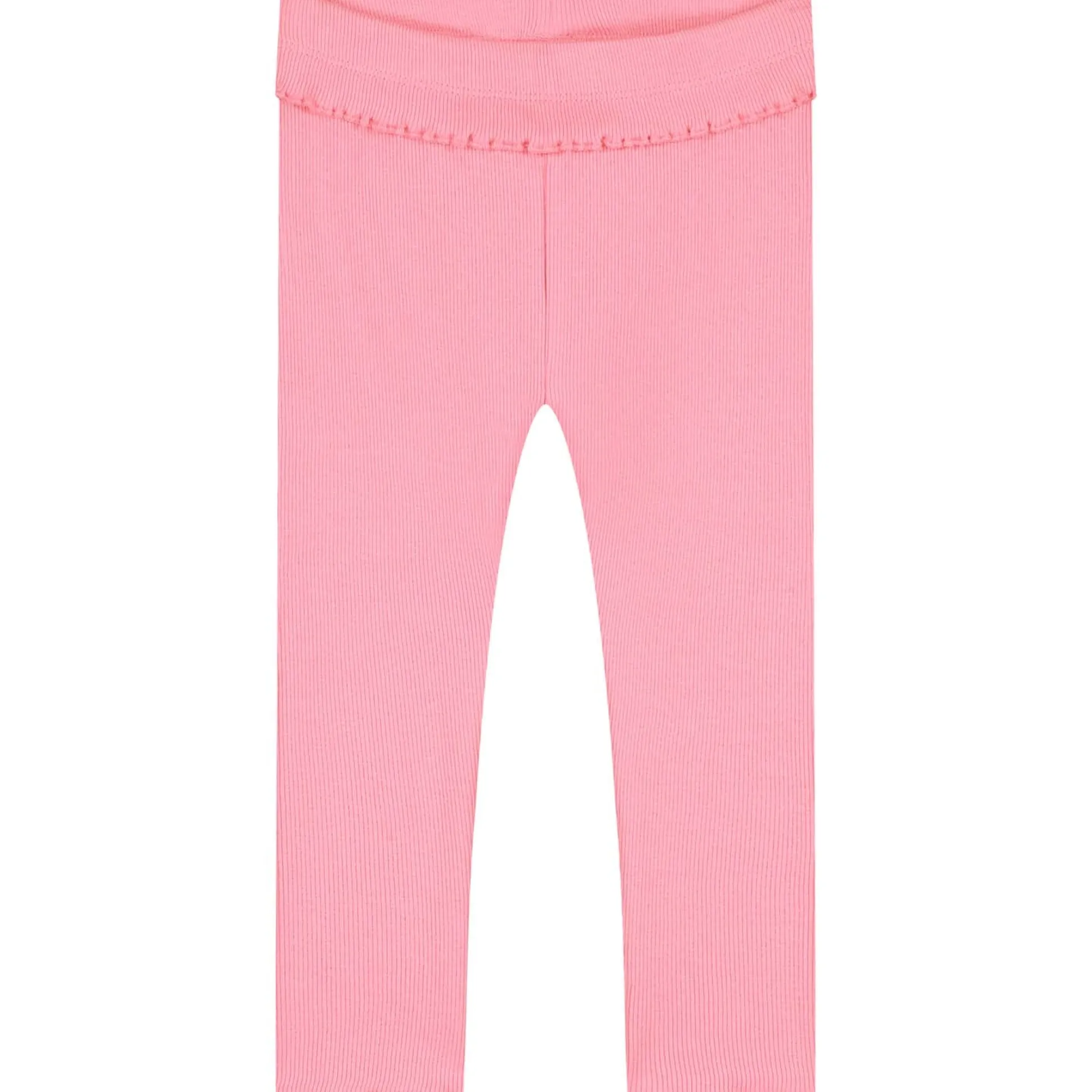 Prénatal peuter legging effen roze