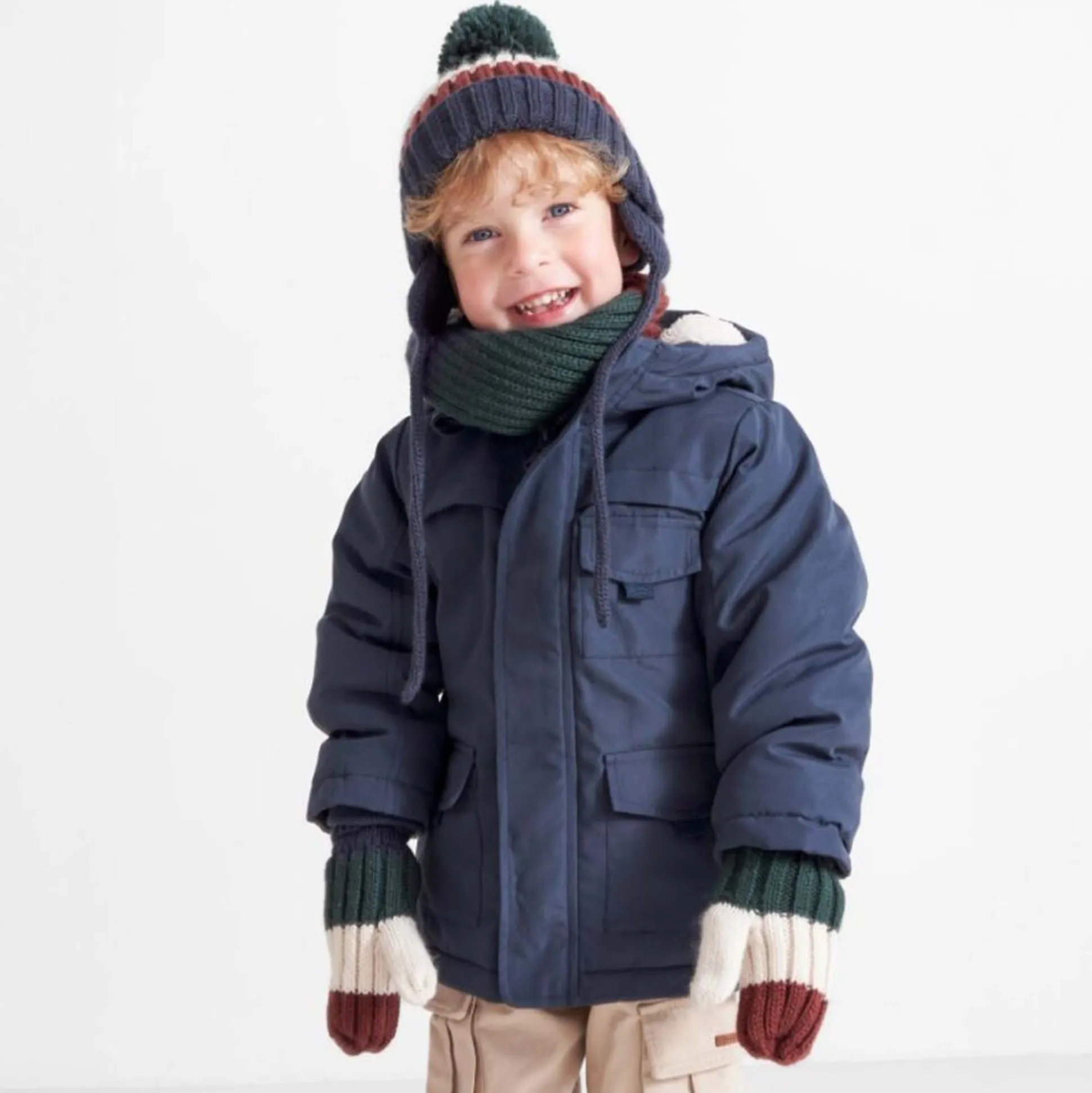 Prénatal peuter muts blauw