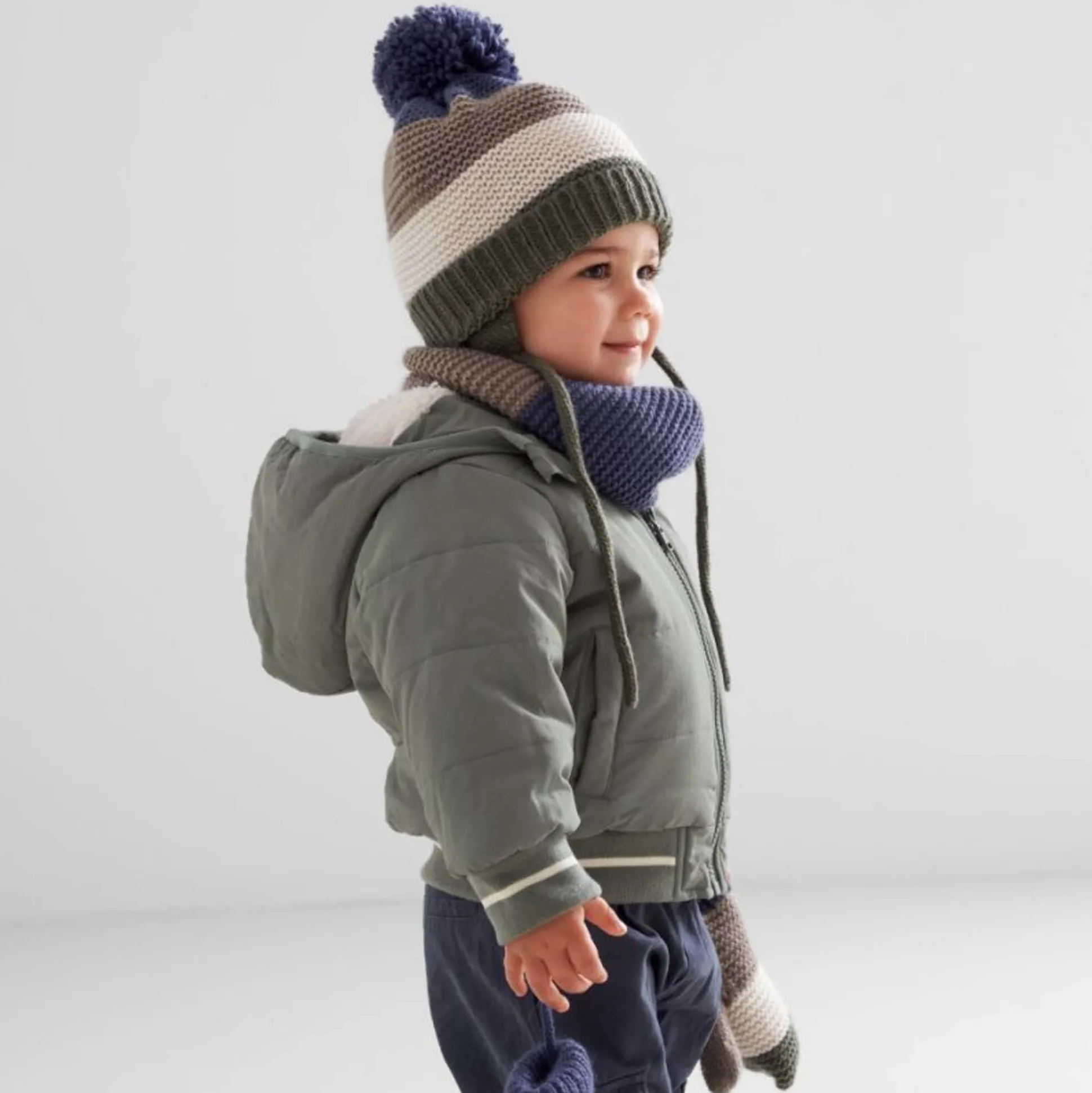 Prénatal peuter muts groen