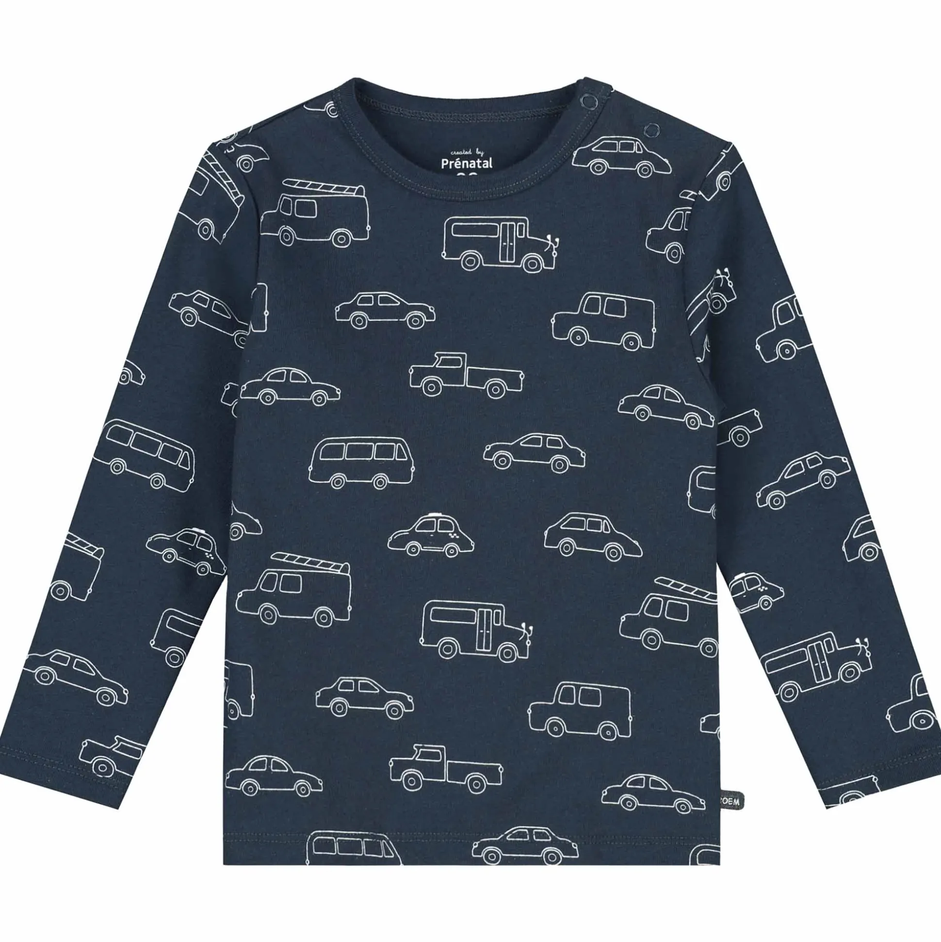 Prénatal peuter pyjama auto's blauw