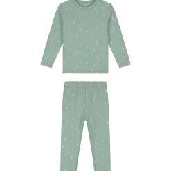 Prénatal peuter pyjama bladeren multi