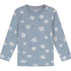 Prénatal peuter pyjama bloem blauw
