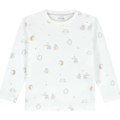 Prénatal peuter pyjama Kleine Vriendjes wit