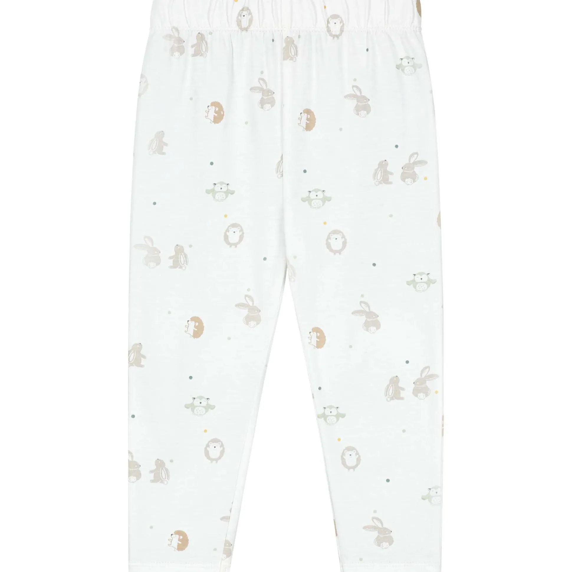 Prénatal peuter pyjama Kleine Vriendjes wit