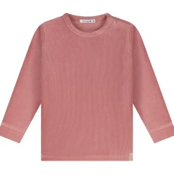 Prénatal peuter pyjama rib velour roze