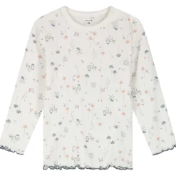 Prénatal peuter pyjama romantische rib wit