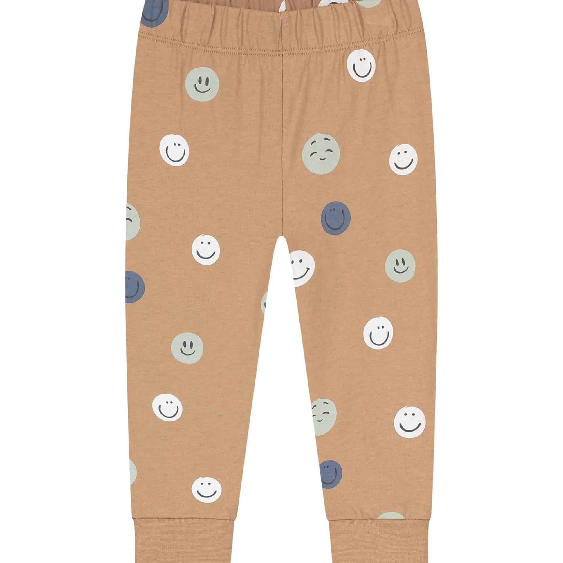 Prénatal peuter pyjama smiley bruin