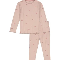 Prénatal peuter pyjama vlinder roze