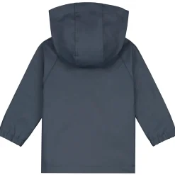 Prénatal peuter regenjas lange mouwen effen blauw