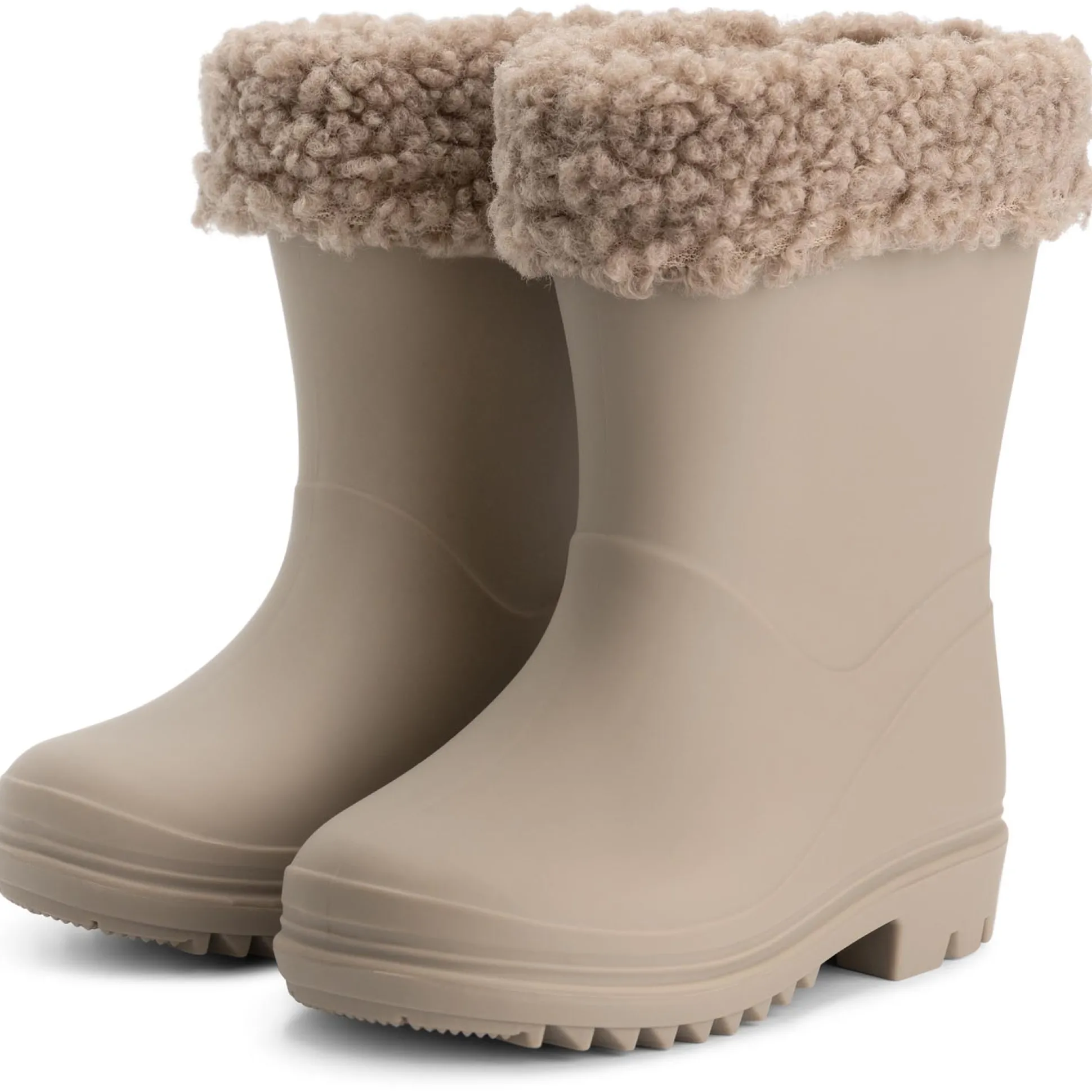 Prénatal peuter regenlaarzen taupe