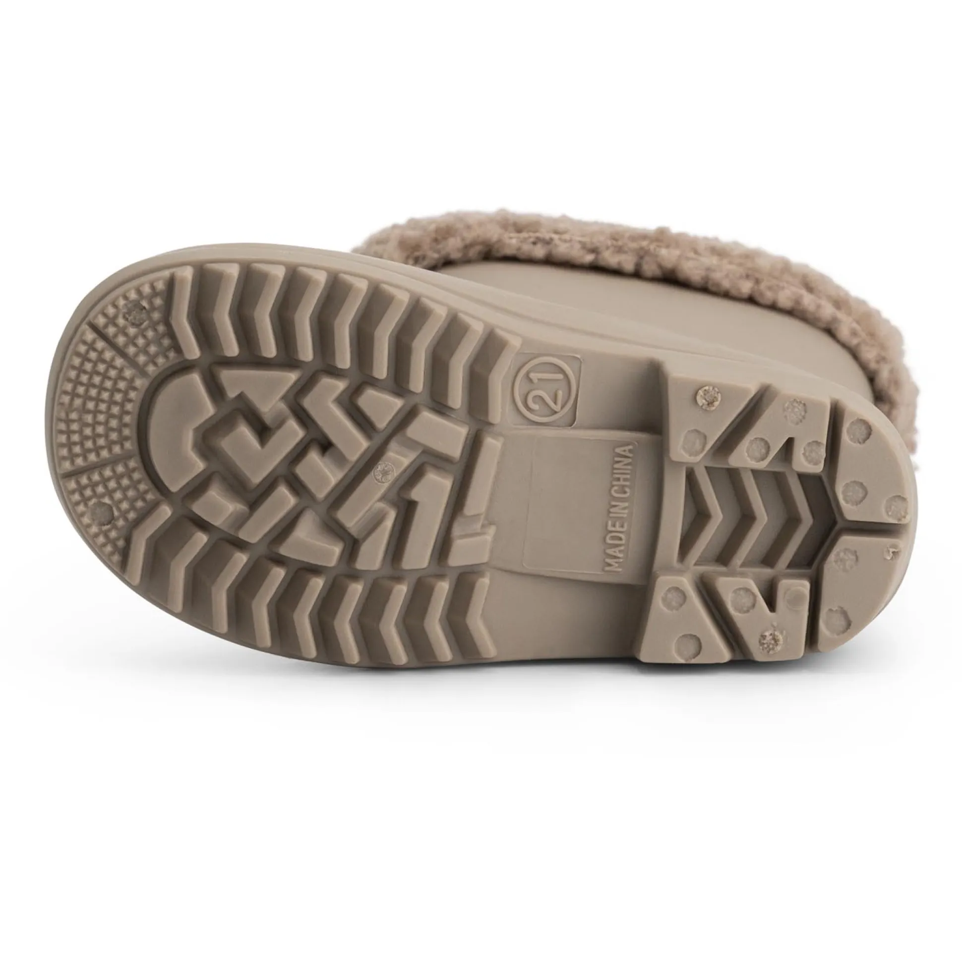 Prénatal peuter regenlaarzen taupe