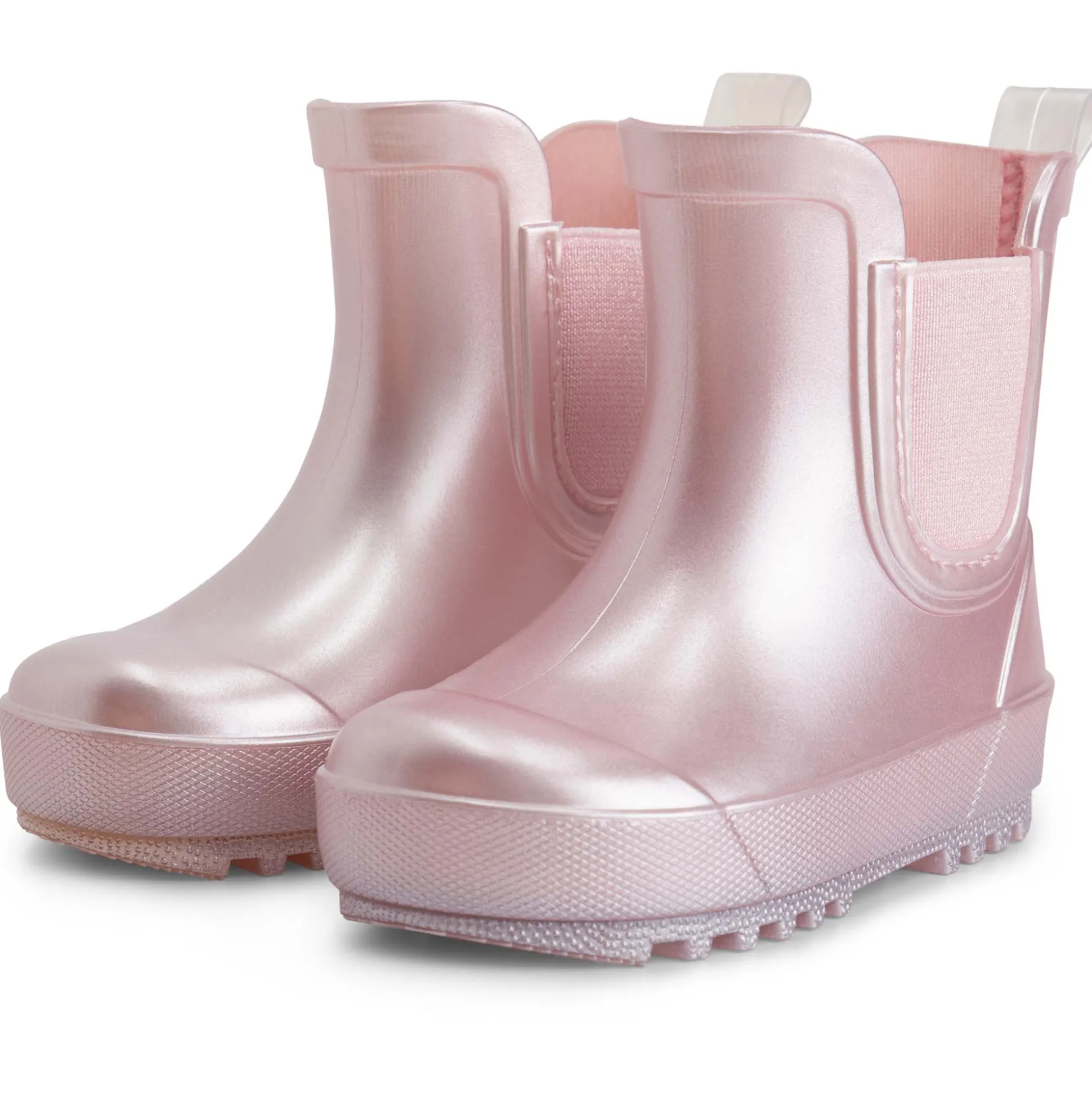 Prénatal peuter regenlaarzen roze