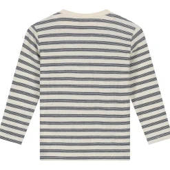 Prénatal peuter shirt 2 stuks lange mouwen strepen blauw