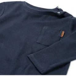 Prénatal peuter shirt 2 stuks lange mouwen strepen blauw