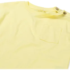 Prénatal peuter shirt korte mouwen effen geel