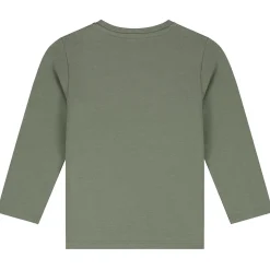 Prénatal peuter shirt lange mouwen tekst groen