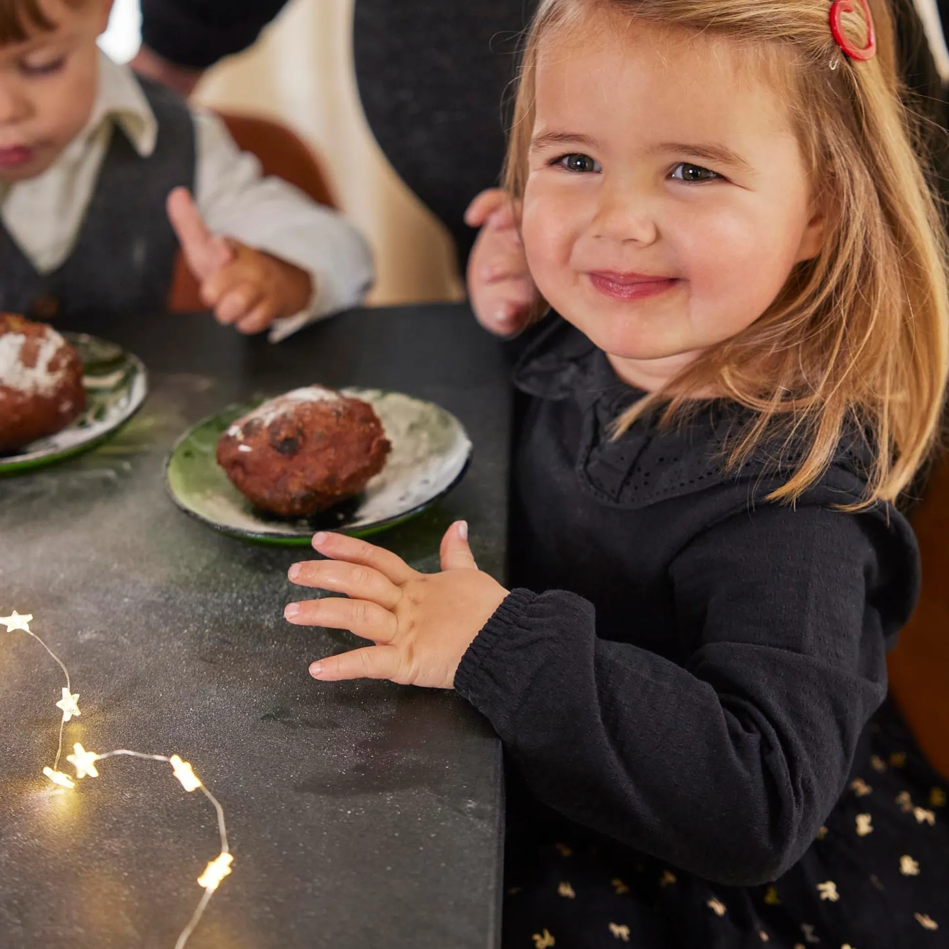 Prénatal peuter shirt lange mouwen effen zwart