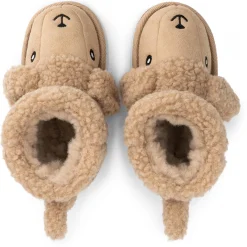 Prénatal peuter sloffen  beige