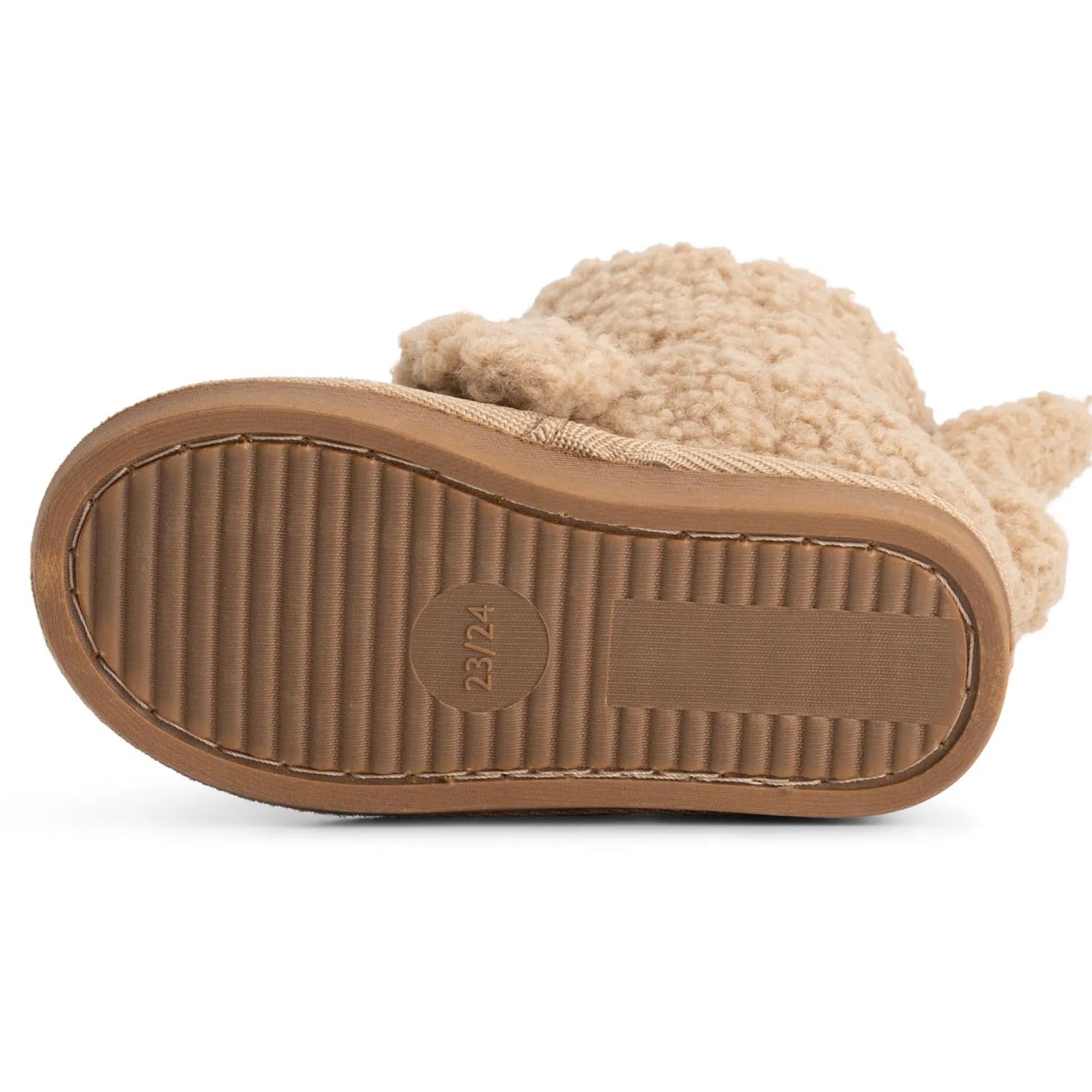 Prénatal peuter sloffen beige