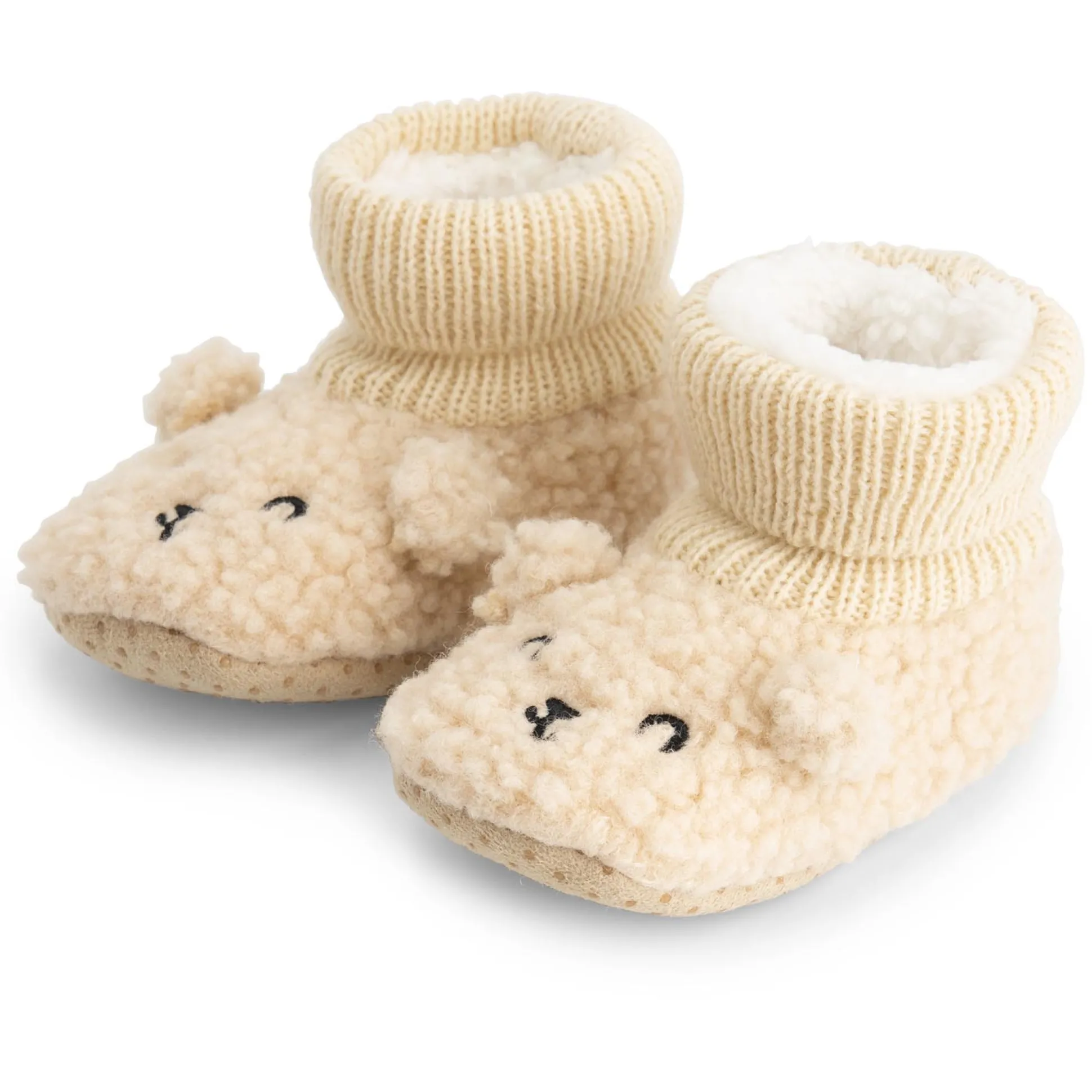 Prénatal peuter sloffen beige