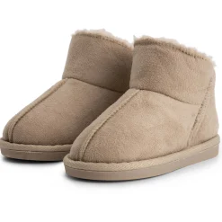 Prénatal peuter sloffen suede  beige