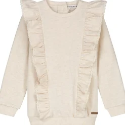 Prénatal peuter sweater lange mouwen effen beige