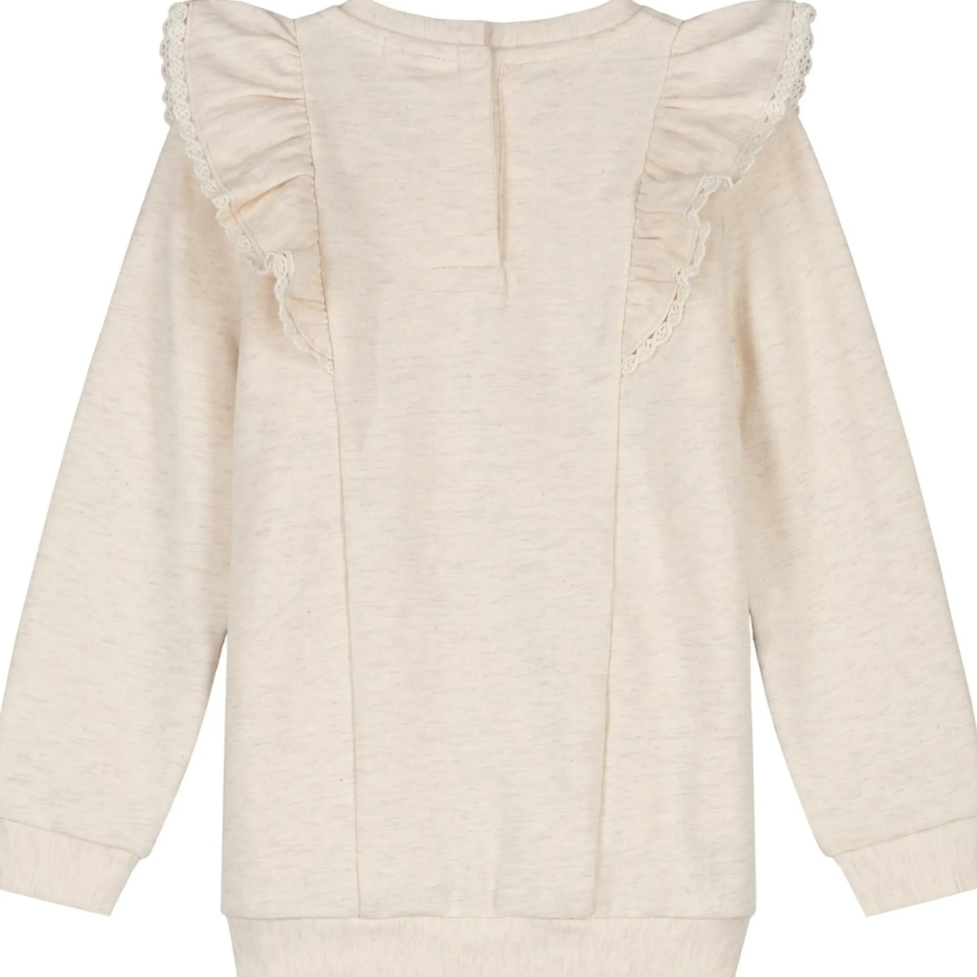 Prénatal peuter sweater lange mouwen effen beige