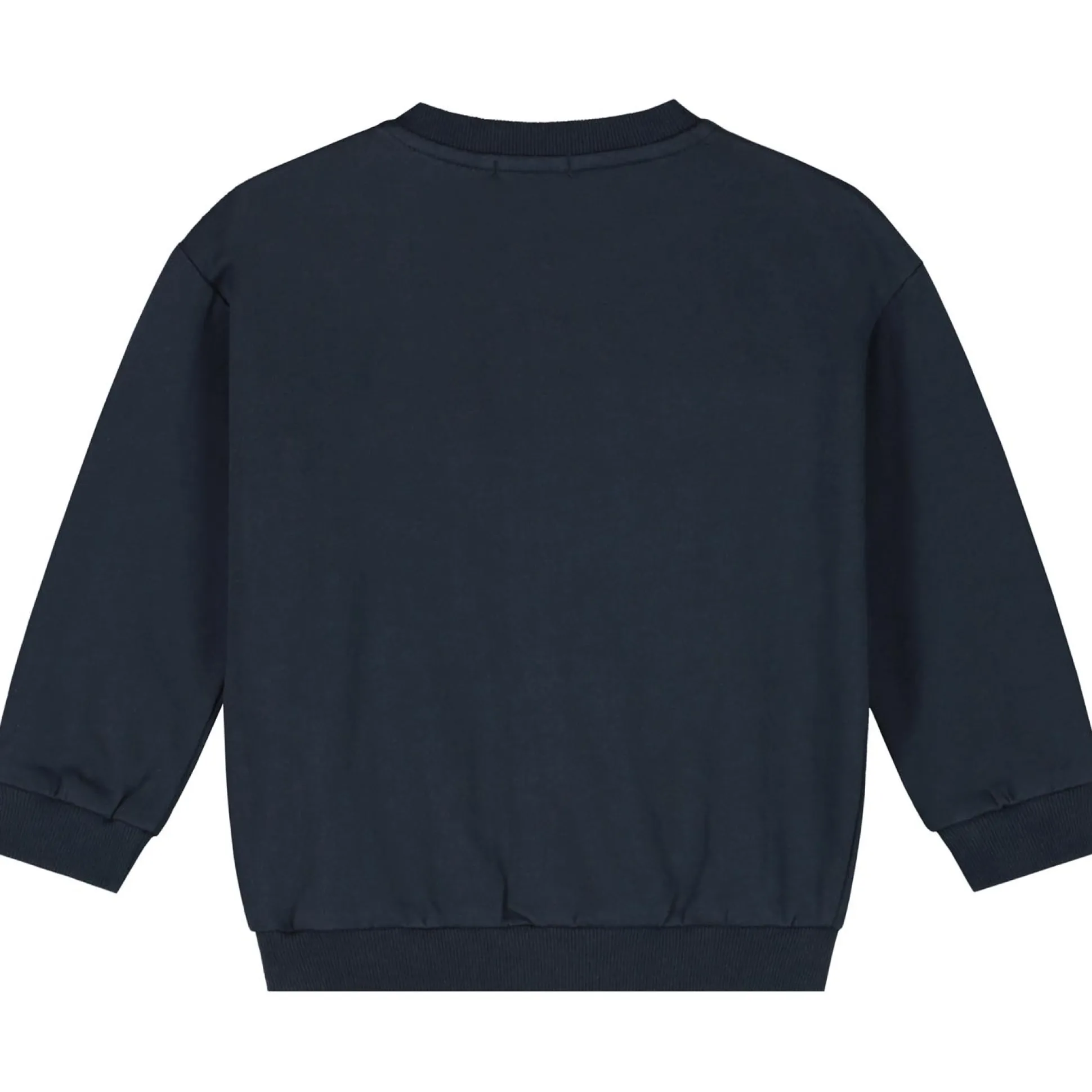 Prénatal peuter sweater lange mouwen effen blauw