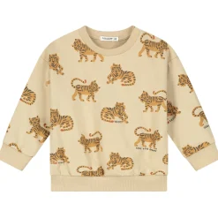 Prénatal peuter sweater lange mouwen dierenprint multi