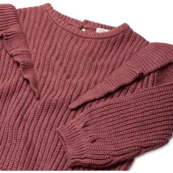 Prénatal peuter sweater lange mouwen effen rood