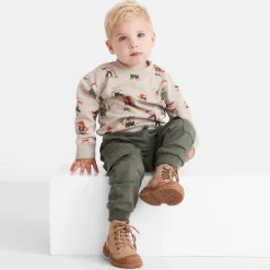 Prénatal peuter sweater lange mouwen all over print multi