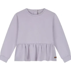 Prénatal peuter sweater lange mouwen effen paars