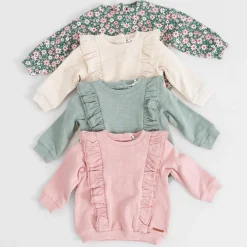 Prénatal peuter sweater lange mouwen bloemen multi