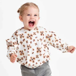 Prénatal peuter sweater lange mouwen bloemen multi