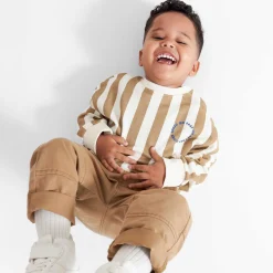 Prénatal peuter sweater strepen & broek