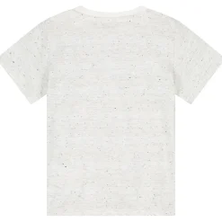 Prénatal peuter T-shirt korte mouwen effen wit