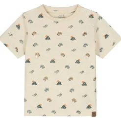 Prénatal peuter T-shirt korte mouwen all over print multi