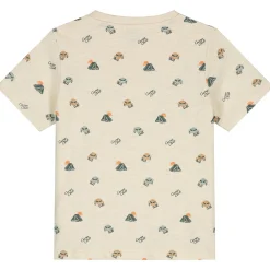 Prénatal peuter T-shirt korte mouwen all over print multi