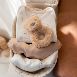 Prénatal rammelaar beer Beigebrown