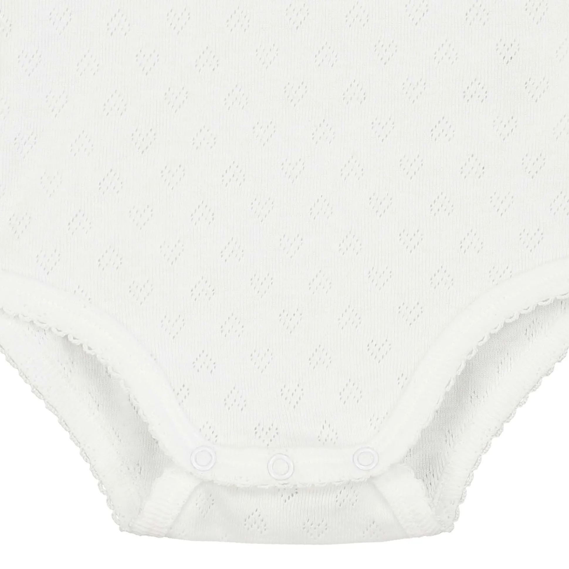 Prénatal romper ajour spaghettibandjes effen wit