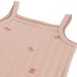 Prénatal romper vlinder spaghettibandjes all over print roze