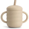 Prénatal siliconen beker beige