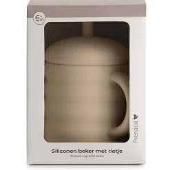 Prénatal siliconen beker beige